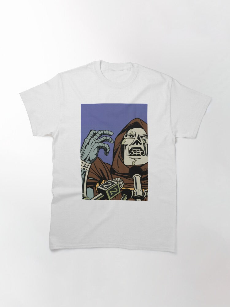 Comic Book Supervillain Pop Art Classic T Shirt Minimal Style