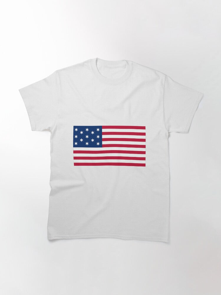 Francis Hopkinson First American Flag 1777 Classic T-Shirt