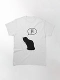 Physics Cat and Friction Coefficient Classic T-Shirt