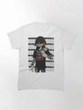 : Meow Skulls Typography Classic T-Shirt