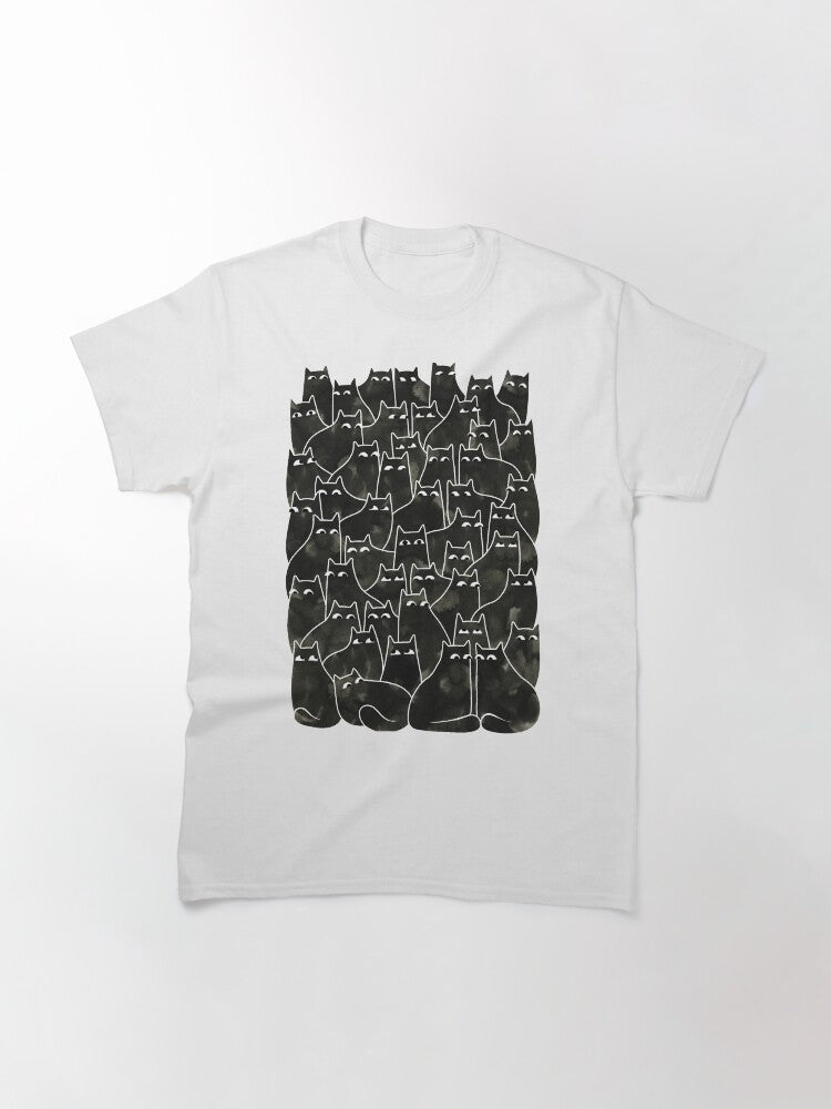 Suspicious Cats Classic T-Shirt