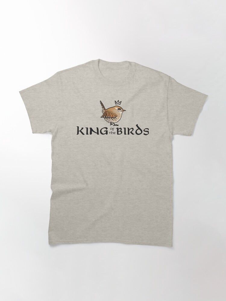 Wren King Of The Birds Ireland Classic T Shirt Everyday Wear