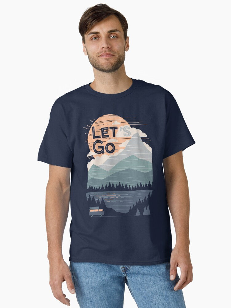 Let's Go Classic T-Shirt | Graphic T-Shirt for Unisex