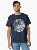 Yin Yang life energy love Filigree Taiji symbol with Qi and Ai Classic T Shirt T Shirt Viral TikTok Daily Wear