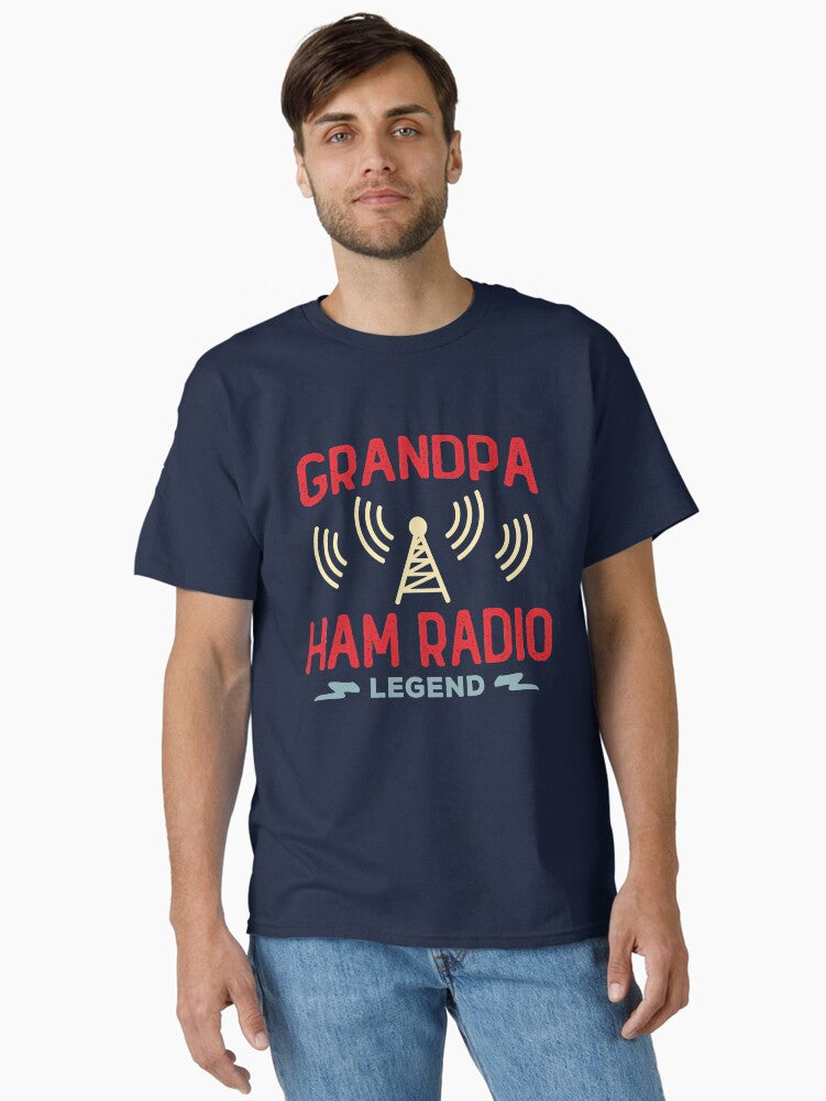 Licensed Grandpa Ham Radio Legend Operator