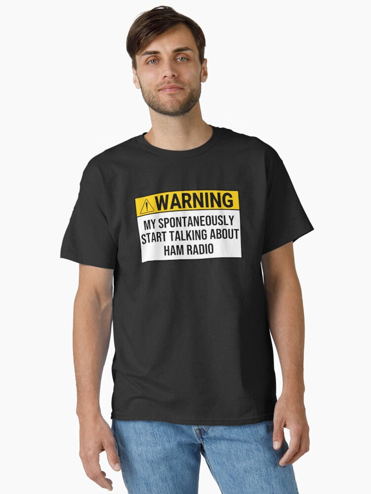 Ham Radio Amateur Radio International Warning Sign