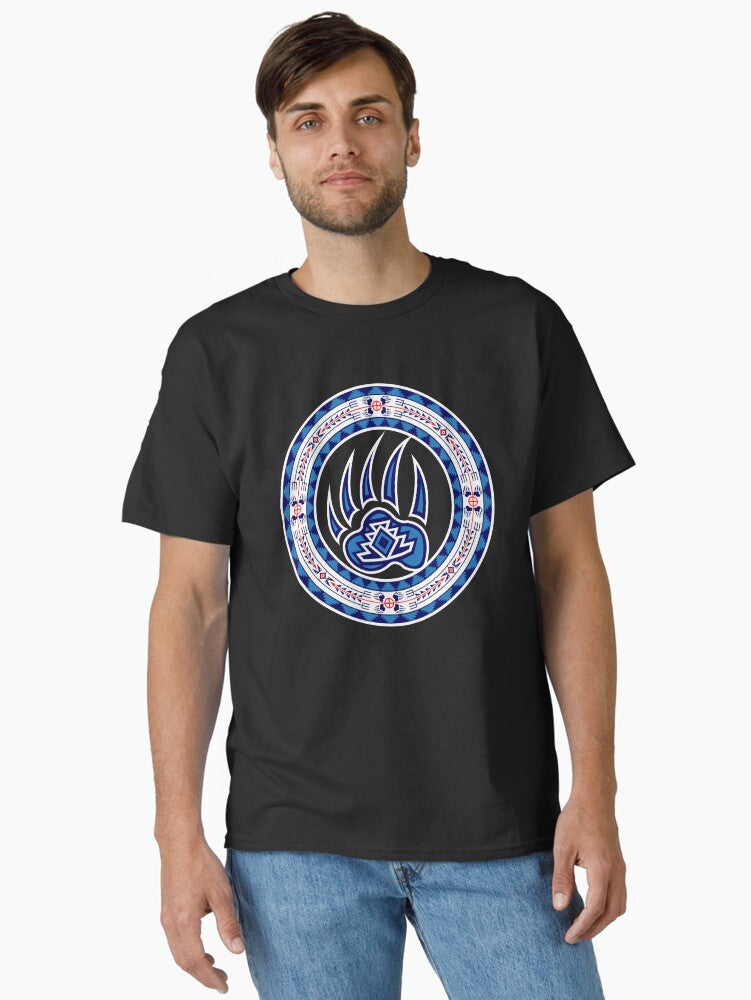Bear Spirit Blue Classic T-Shirt | Graphic T-Shirt for Unisex