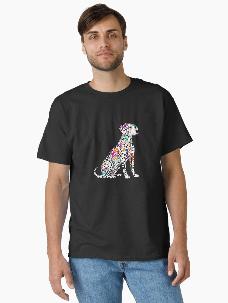 Cute Dog in Watercolor Style T-Shirt