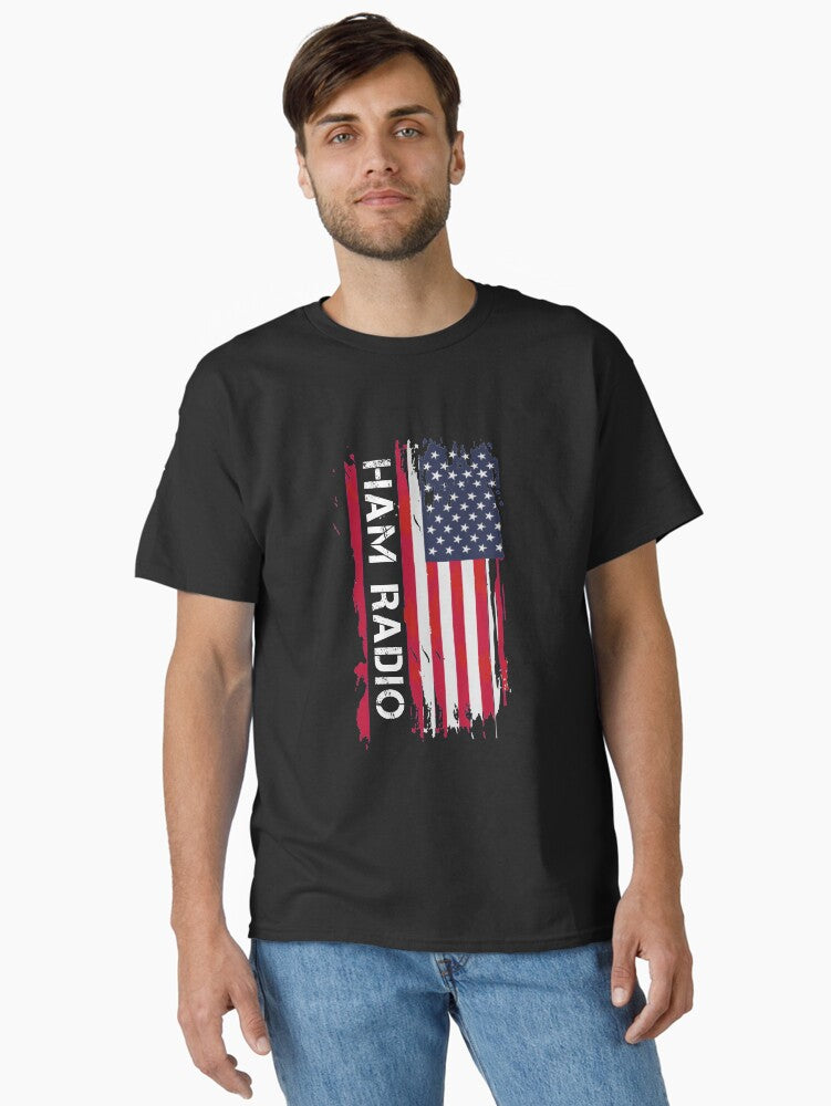 Ham Radio Patriotic Usa Flag