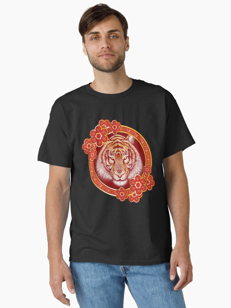 Year Of The Tiger 2022 Lunar New Year 2022 Tiger Shirt Classic T-Shirt | Premium Unisex T-Shirt, Trending Graphic Tee