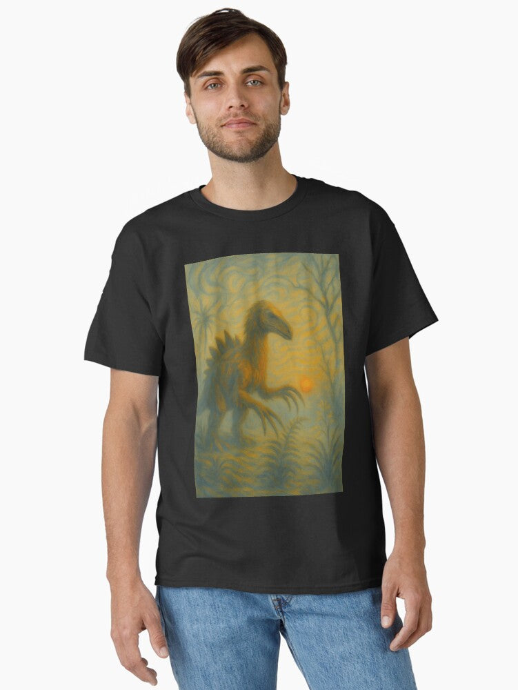 Therizinosaur Ancestral Twilight Mystery Classic T-Shirt | Graphic T-Shirt for Unisex