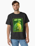 Angry lemon vivid green graphics Classic T Shirt T Shirt Streetwear Style Modern Aesthetic