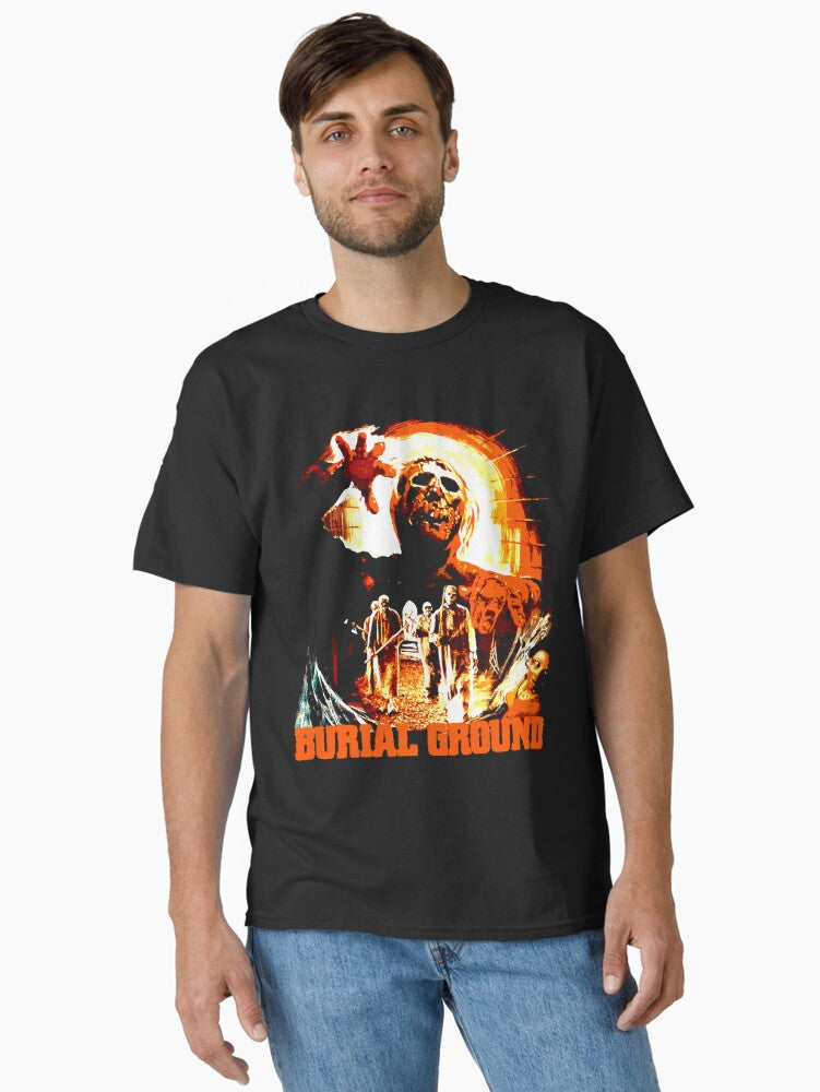 Natural Beauty Cemetery Gravestone Death Film Burial Ground Black Cute Gifts Classic T-Shirt | Premium Unisex T-Shirt, Trending Graphic Tee