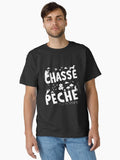 Chasses and Peche Hunting and Fishing T-Shirt