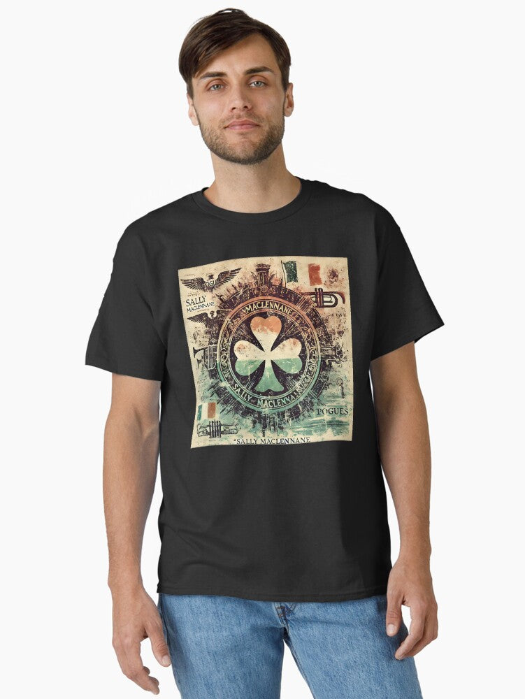 THE POGUES T-shirt - Sally MacLennane Watercolour Classic T-Shirt | Graphic T-Shirt for Unisex