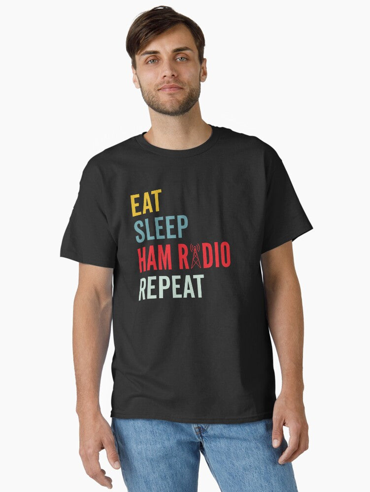 Eat Sleep Ham Radio Repeat