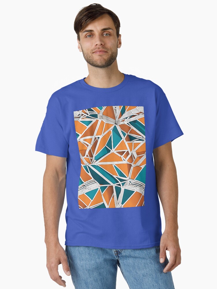 Abstract Shape Classic T Shirt T Shirt High Search Demand Daily Wear