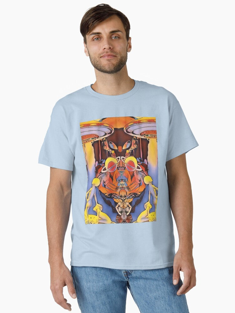 Lumbo Enochcon Classic T Shirt T Shirt Comfort Fit Futuristic Style