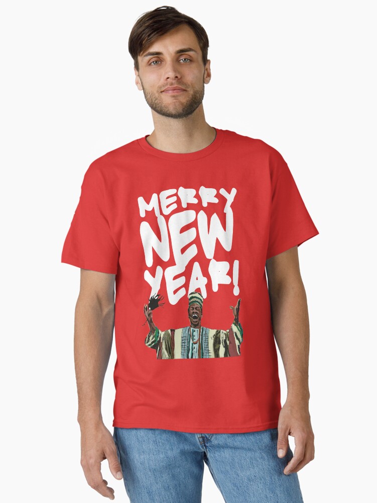 Merry New Year Beef Jerky Time Classic T-Shirt | Premium Unisex T-Shirt, Trending Graphic Tee