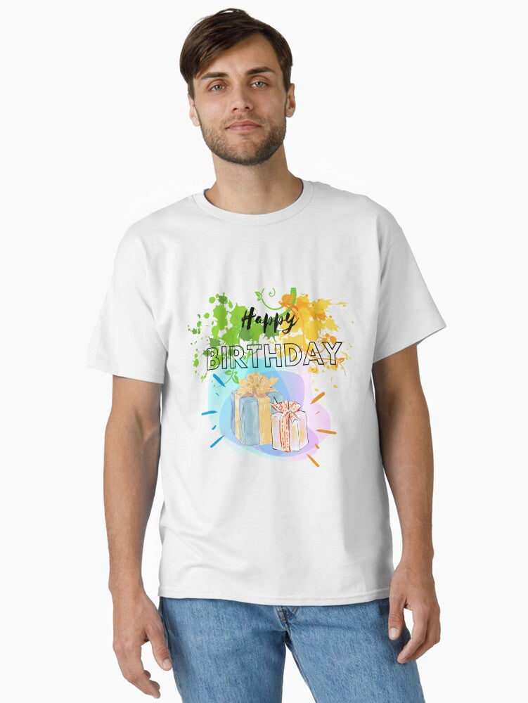 Happy Birthday Classic T-Shirt | Graphic T-Shirt for Unisex