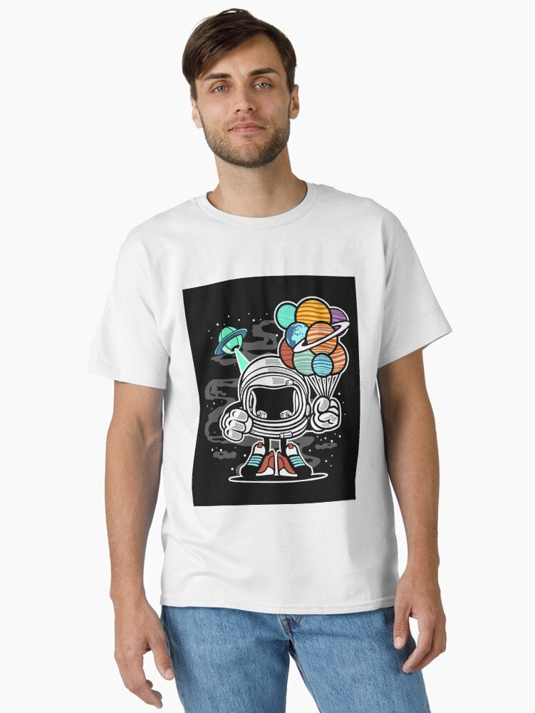 Space Astronaut Classic T-Shirt | Graphic T-Shirt for Unisex