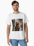 Cocker Spaniel in the City Classic T Shirt T Shirt High Search Demand Futuristic Style