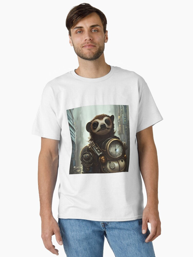 Sloth in the City Classic T Shirt T Shirt Trending US Futuristic Style