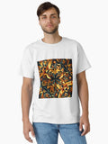 Brilliant Coarse Eclectic Pattern Digital Painting Classic T Shirt T Shirt Trending US Daily Wear