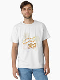 Happy New Year 2023 celebrate party fireworks Classic T-Shirt | Premium Unisex T-Shirt, Trending Graphic Tee