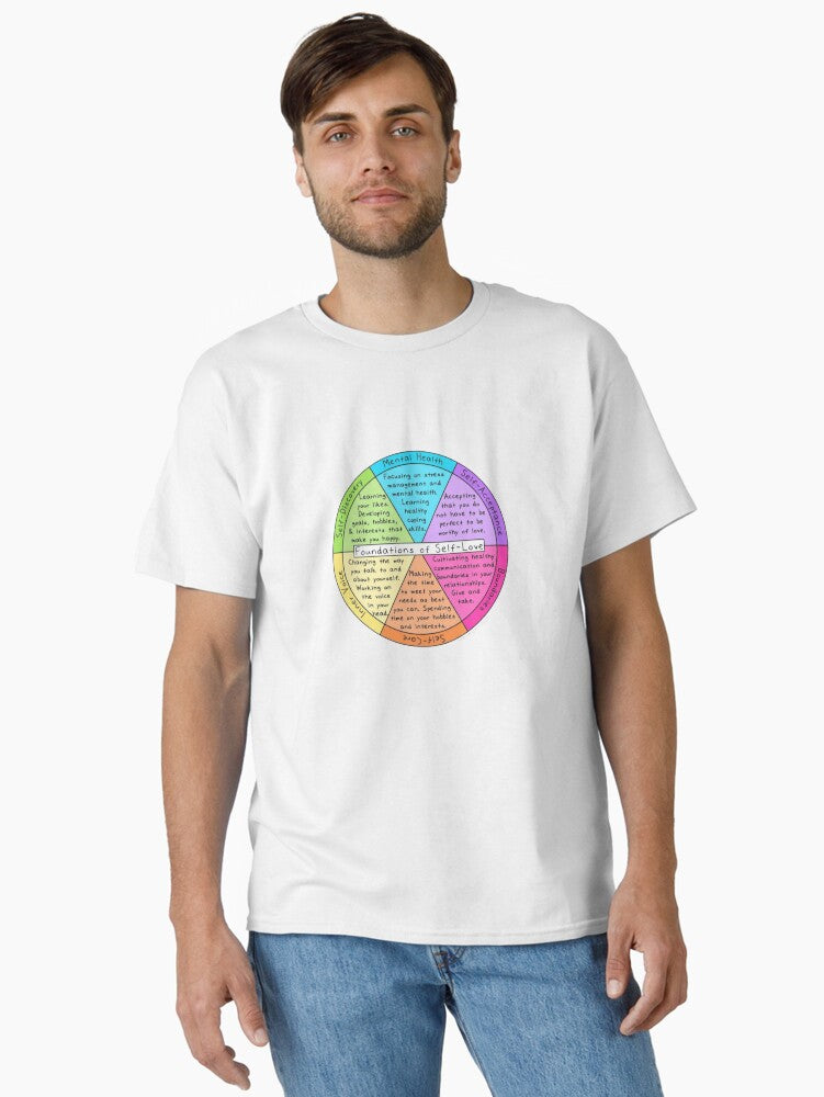 Foundations of Self Love Wheel T-Shirt