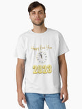 Time to Happy New Year 2023 celebrate party Classic T-Shirt | Premium Unisex T-Shirt, Trending Graphic Tee
