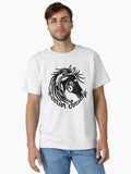Warrior Society Horse Black Classic T-Shirt | Graphic T-Shirt for Unisex