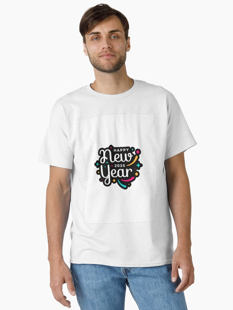 Happy New Year T Shirt Classic T-Shirt | Premium Unisex T-Shirt, Trending Graphic Tee