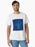 concept of business technology strategy graphic of piece of chess knight with business futuristic el T Shirt
