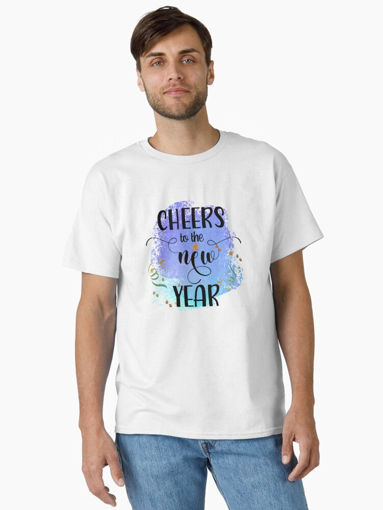 Cheers to the New Year- Happy New Year Classic T-Shirt | Premium Unisex T-Shirt, Trending Graphic Tee