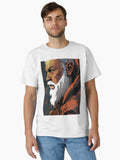 Festive Season Diffused 10 Classic T Shirt T Shirt AI Inspired Art Futuristic Style