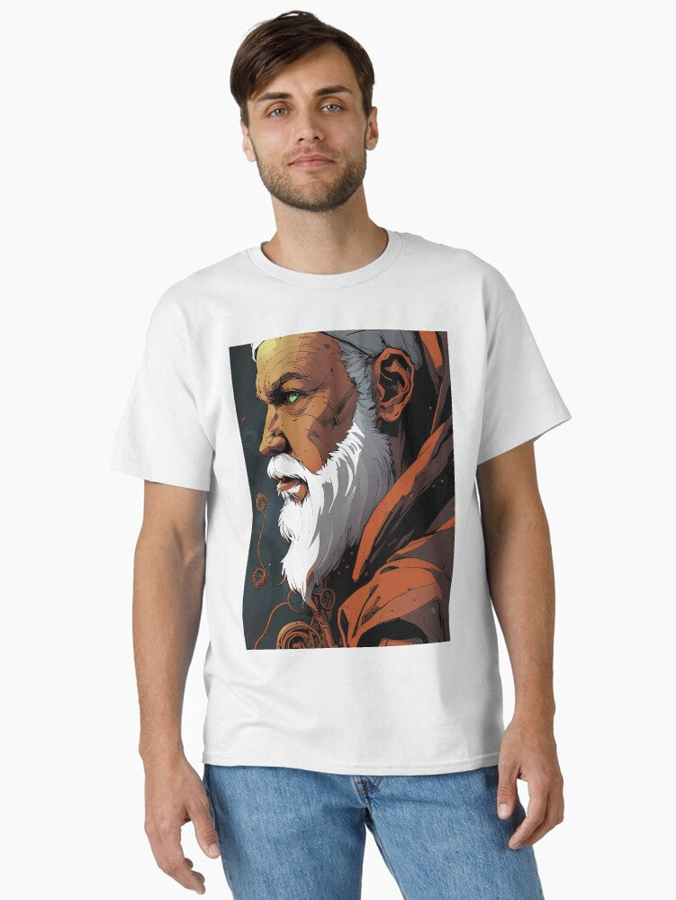 Festive Season Diffused 10 Classic T Shirt T Shirt AI Inspired Art Futuristic Style