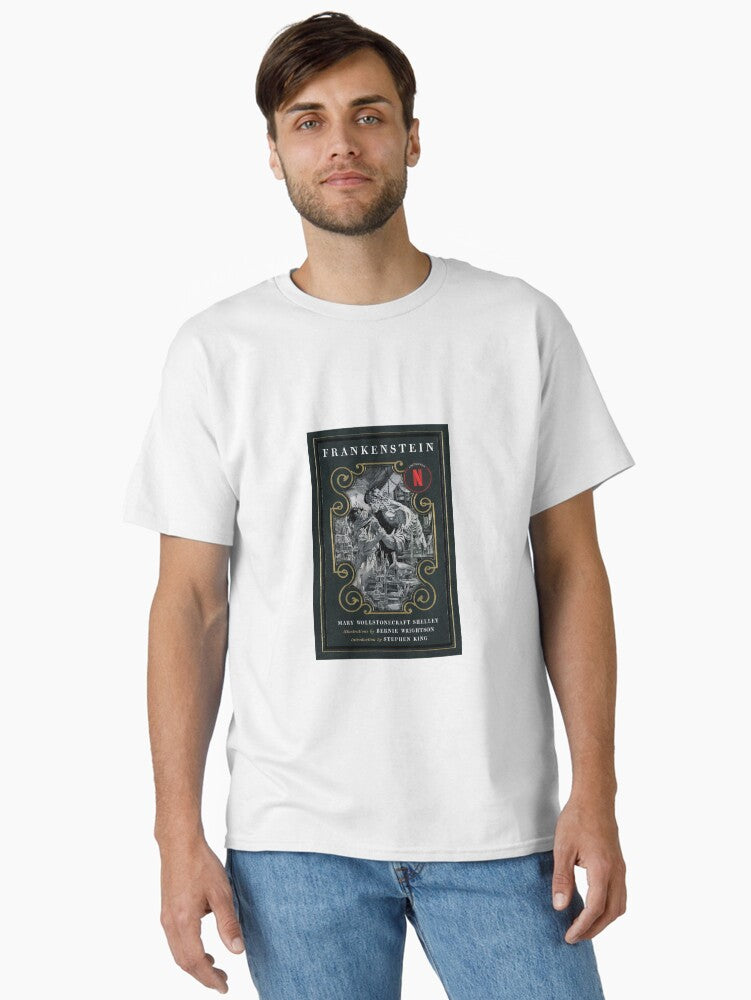 Guillermo del Toro s Frankenstein Frankenstein 2025 Tie-In Movie Poster Classic T-Shirt | Premium Unisex T-Shirt, Trending Graphic Tee
