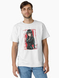 Anime Pop Art 3D T Shirt Design Desire Kanji Rage Streetwear Out of Bounds 3D Effect Neon Colors Classic T Shirt T Shirt