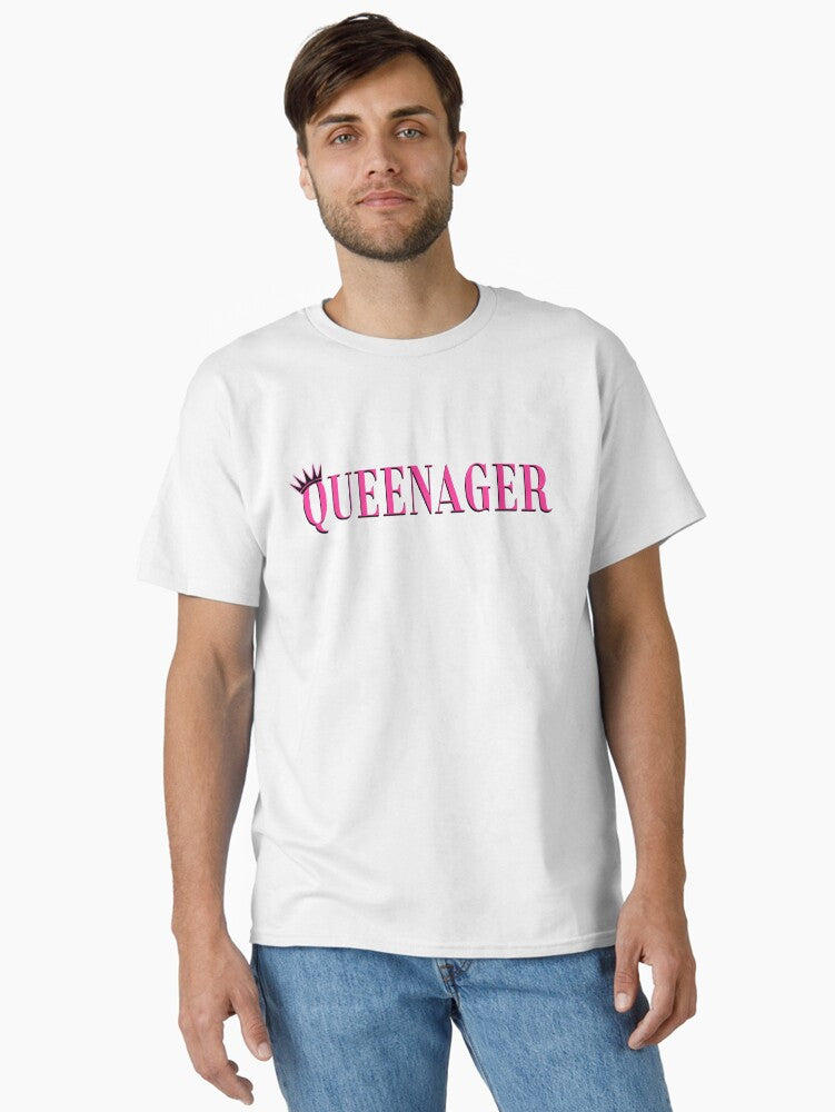 Queenager Cute Sarcastic Sticker Mug T T Shirt