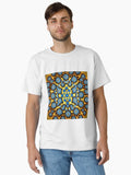 Extreme Scandifornian Pattern Digital Painting Classic T Shirt T Shirt High Search Demand Modern Aesthetic