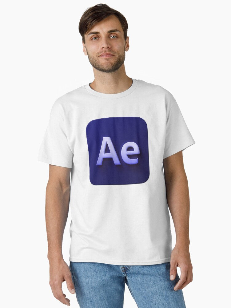After Effects Logo Classic T Shirt T Shirt Viral TikTok Daily Wear