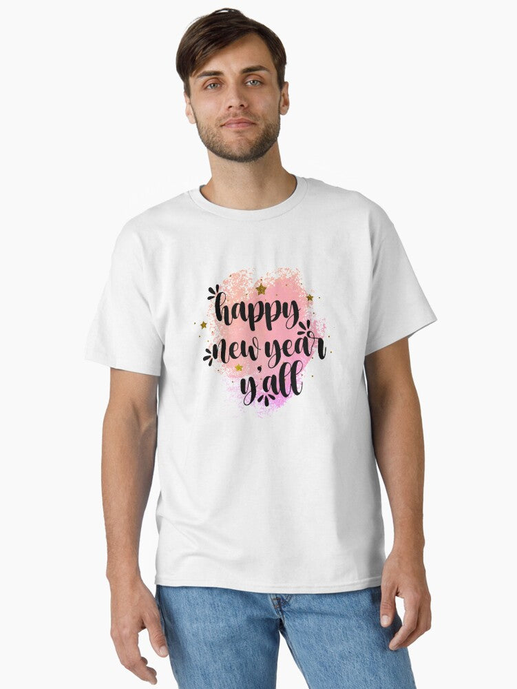 Copy of Cheers to the New Year- Happy New Year Classic T-Shirt | Premium Unisex T-Shirt, Trending Graphic Tee