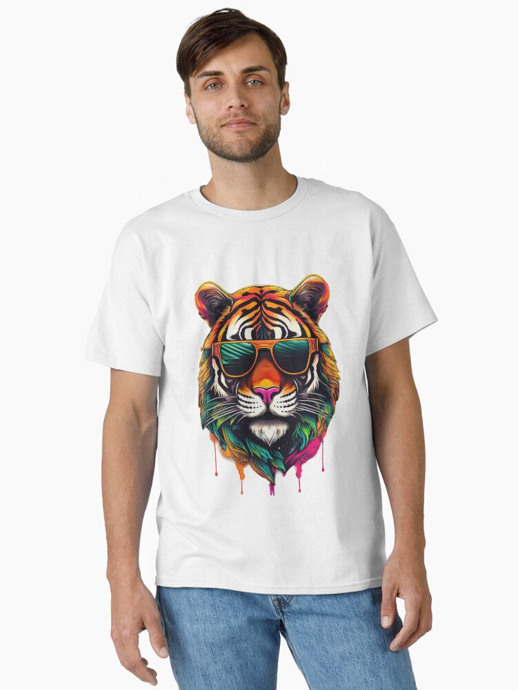 Tiger Chillwave - Cool Tiger Designs Classic T-Shirt | Graphic T-Shirt for Unisex