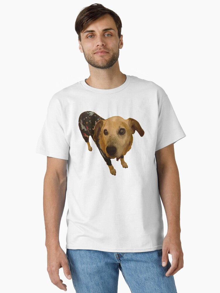 Dog in Unicorn Pajamas Classic T-Shirt | Premium Unisex T-Shirt, Trending Graphic Tee