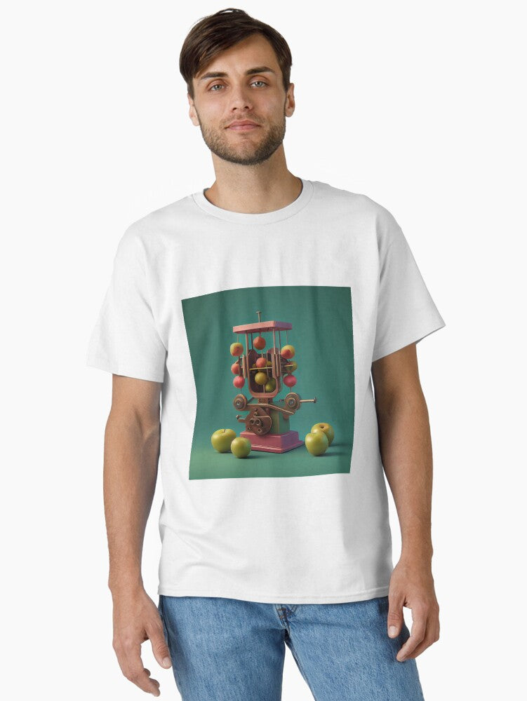 Torqueing the Jujube Apparatus Digital Painting Classic T Shirt T Shirt Streetwear Style Modern Aesthetic