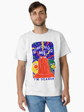 Don't Hug Me I'm Scareds Funny Saying Sarcasm Classic T-Shirt | Premium Unisex T-Shirt, Trending Graphic Tee