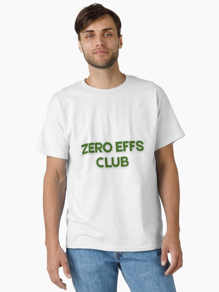 Zero Effs Club Midlife Boundaries Quote T Shirt