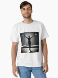 person celebrating Classic T Shirt T Shirt Comfort Fit Daily Wear