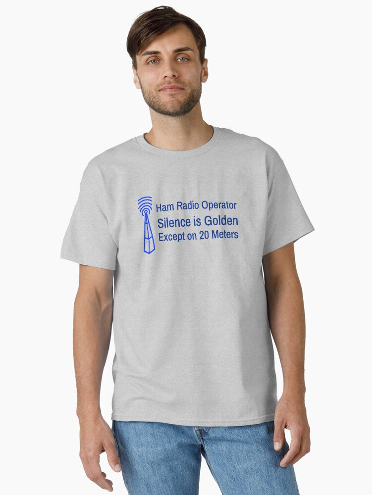 Ham Radio Operator Silence Is Golden Except